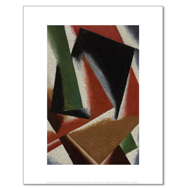 Painterly Architectonics by Lyubov Popova