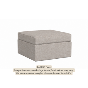 Storage Ottoman with Serving Tray