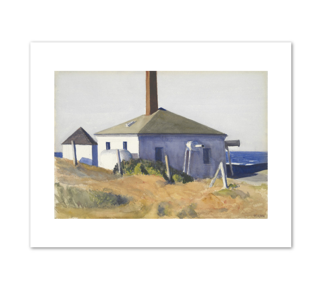House of the Fog Horn, No. 3 by Edward Hopper