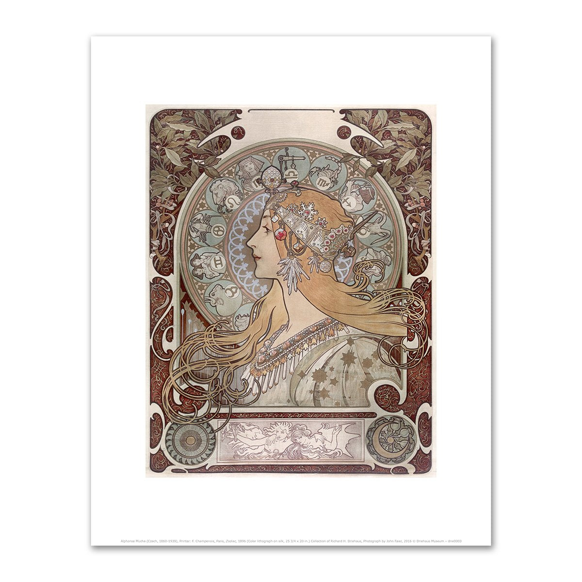 Zodiac by Alphonse Mucha