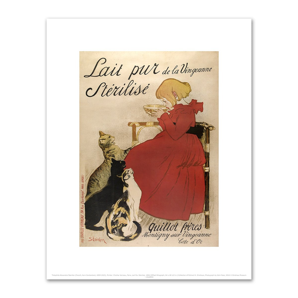 Lait Pur Sterilise by ThÃ©ophile-Alexandre Steinlen
