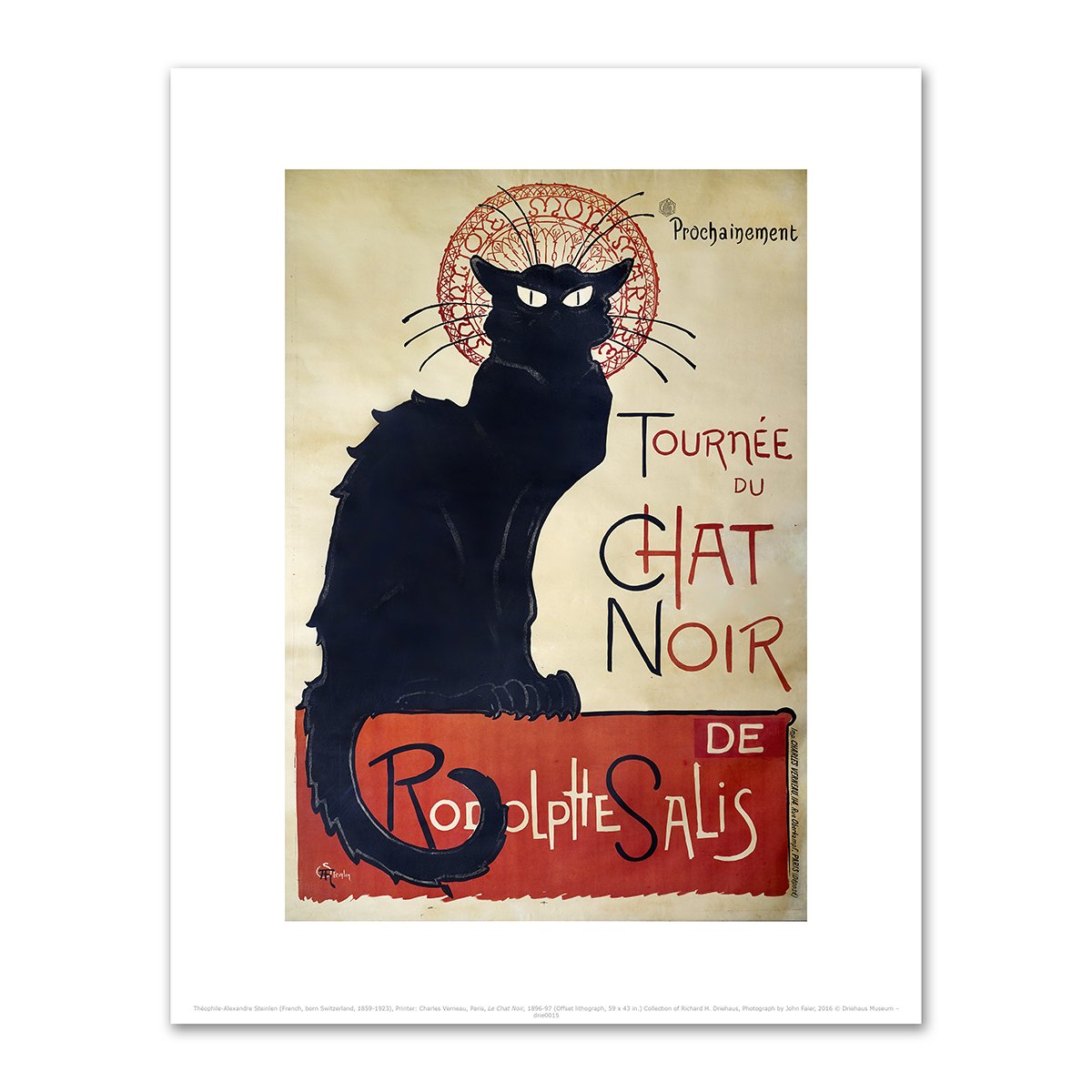 Le Chat Noir by ThÃ©ophile-Alexandre Steinlen