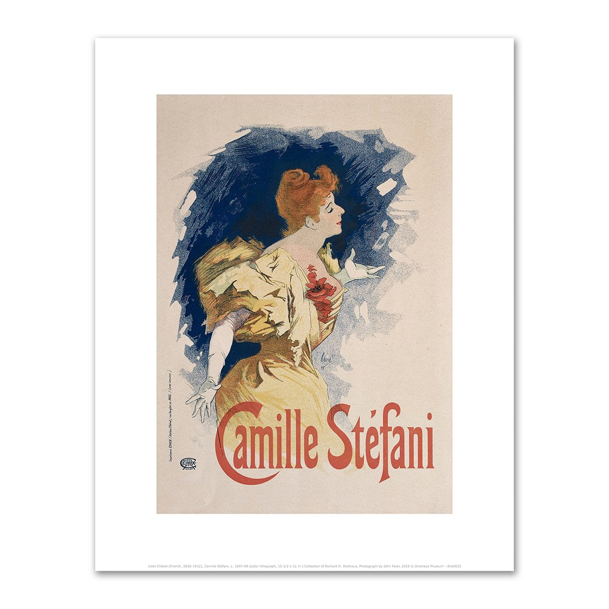 Camille StÃ©fani by Jules Chéret