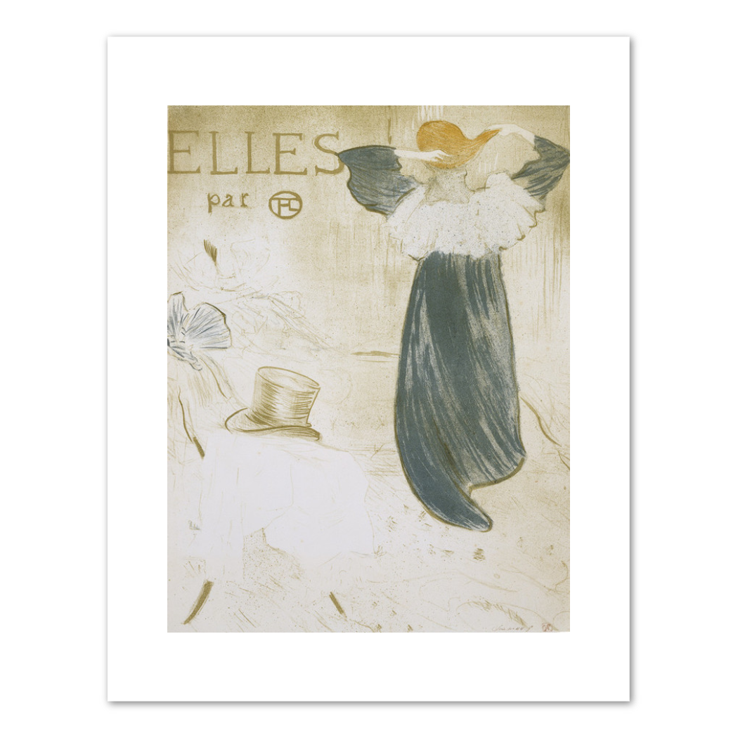 Frontispiece, Elles by Henri de Toulouse-Lautrec