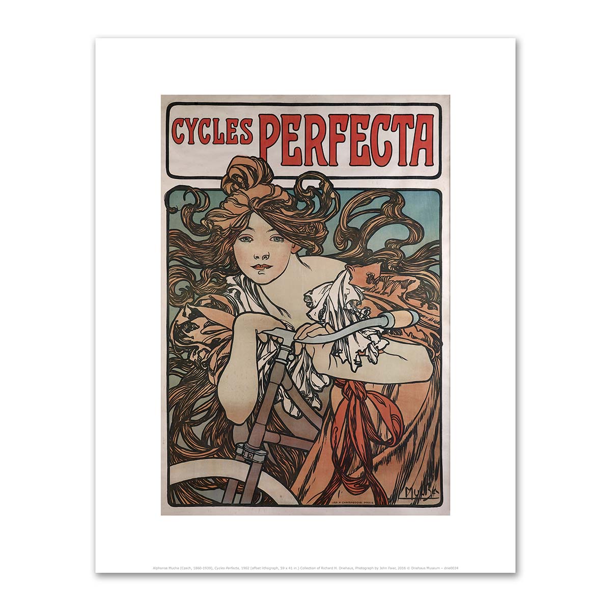 Cycles Perfecta by Alphonse Mucha