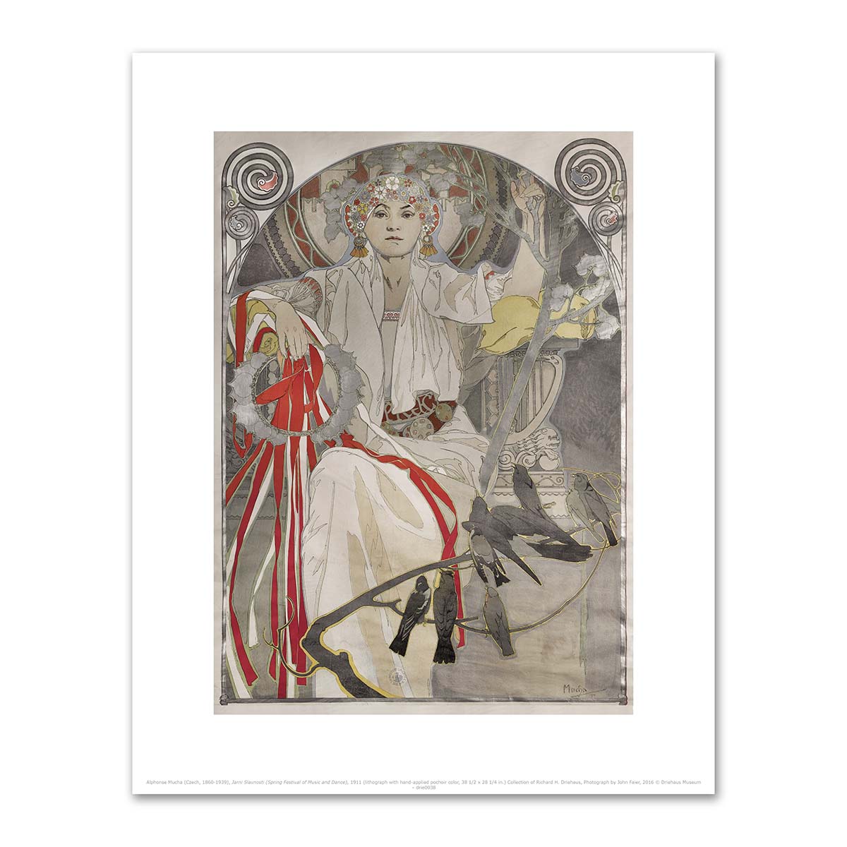 Jarni Slavnosti (Spring Festival of Music and Dance) by Alphonse Mucha