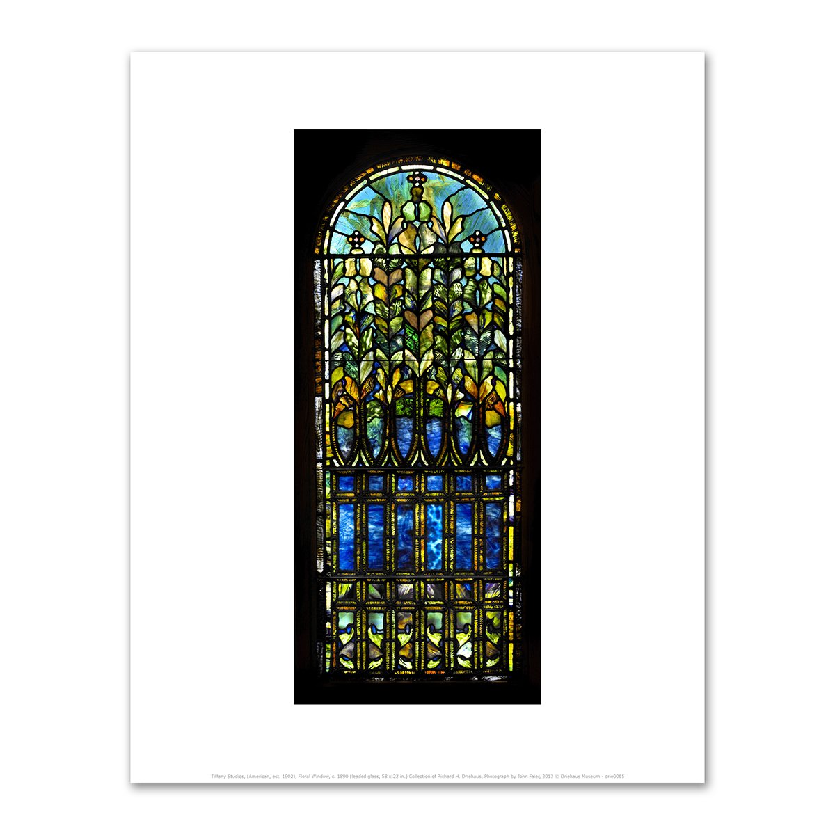 Floral Window by Tiffany Studios