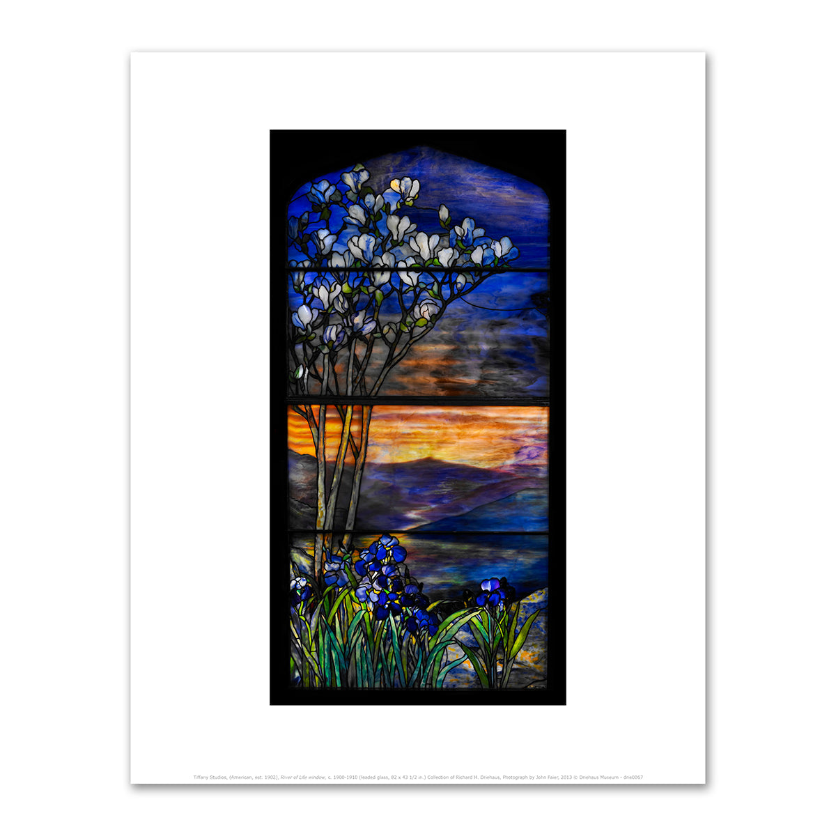 River of Life Window by Tiffany Studios