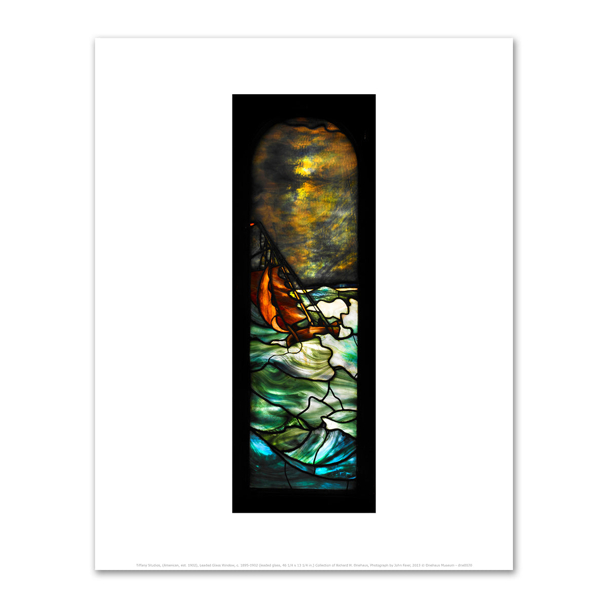 Leaded Glass Window by Tiffany Studios