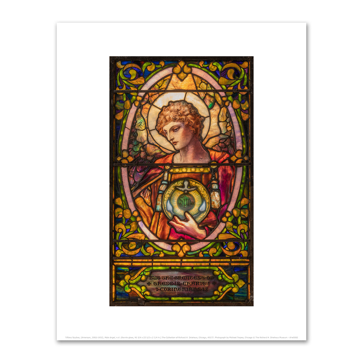 Male Angel by Tiffany Studios