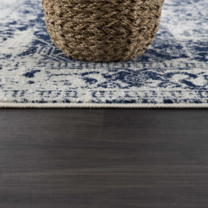Rachel Navy Runner Rug