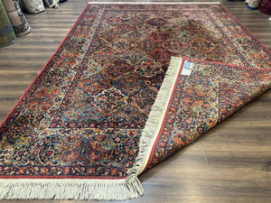 8.8 x 12 Karastan Multicolor Kirman Rug #717 - Vintage Wool Carpet