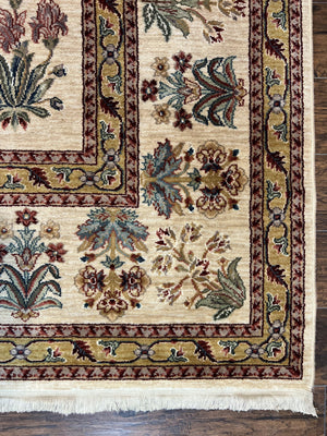 Karastan Rug 8.8 x 12, Ashara Amritsar #549, Oatmeal Color, Wool Pile Karastan Carpet, Discontinued Karastan Area Rug, Decorative
