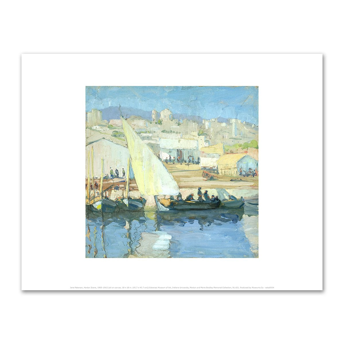 Harbor Scene by Jane Peterson