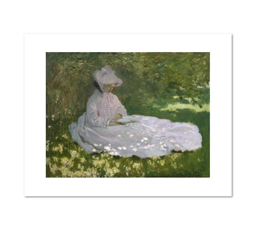Springtime by Claude Monet