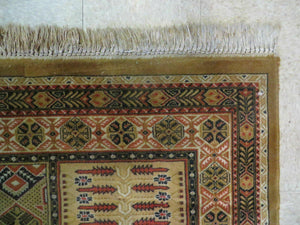Couristan Rug 10x14, Large Belgium Power Loomed Wool Carpet 10 x 14 ft, Brown Tan Cream Oriental Rug, Living Room Rug, Large Area Rug