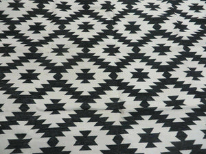 4' X 6' Hand Woven Wool Rug Contemporary Kilim Dhurrie Modern Oriental Area Rug