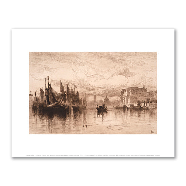 A Cloudy Day in Venice by Samuel Colman