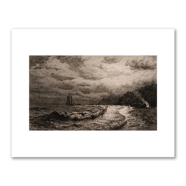 The Smugglersâ€™ Landing Place by James Craig Nicoll