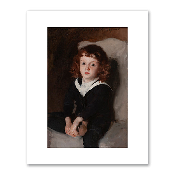 Portrait of Laurence Millet by John Singer Sargent