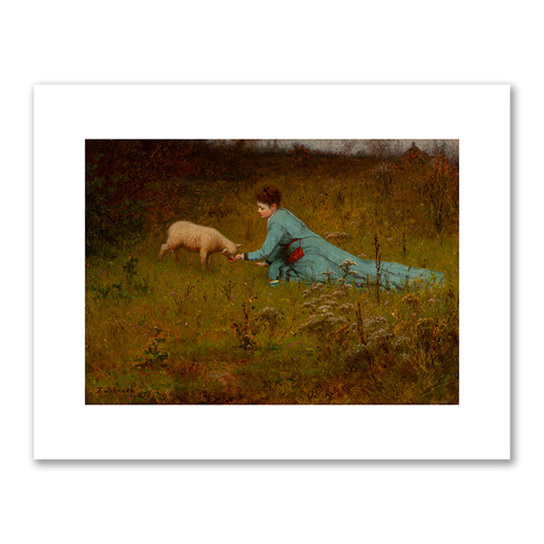 The Pet Lamb by Eastman Johnson