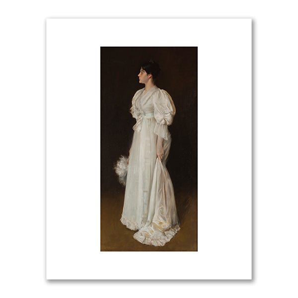 The Lady in White by William Merritt Chase