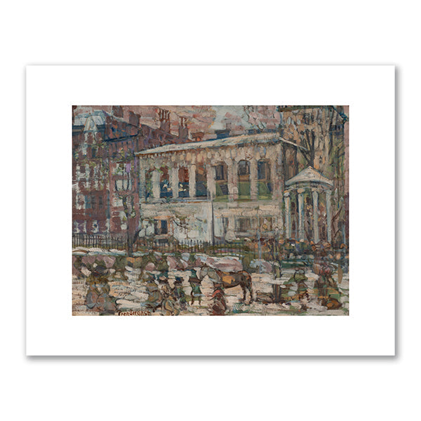 Snowy Day, Boston by Maurice Brazil Prendergast