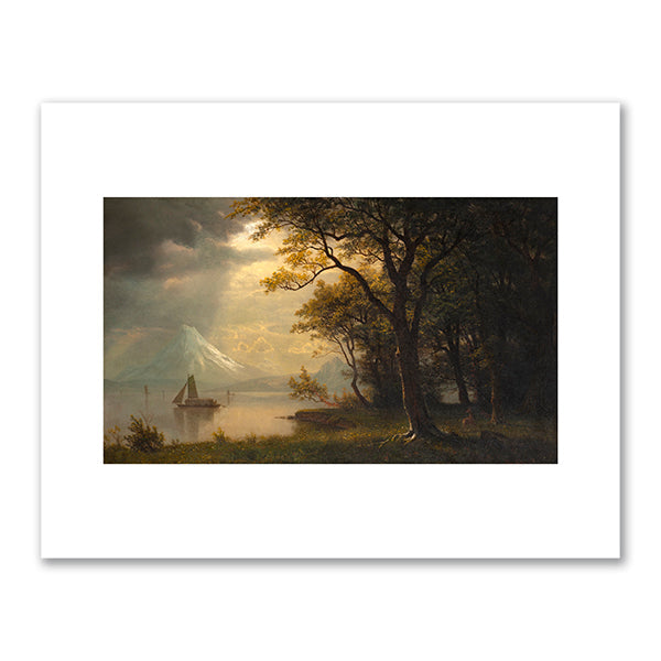 Mount Hood, Columbia River by Albert Bierstadt