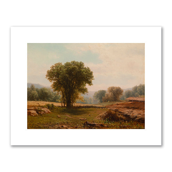 Landscape With Sheep by George Inness