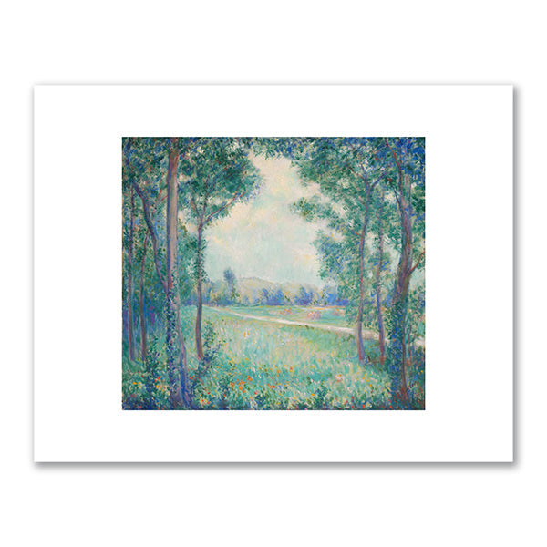On the Way to Limetz, Giverny (La Chaussee de Limetz) by Theodore Earl Butler