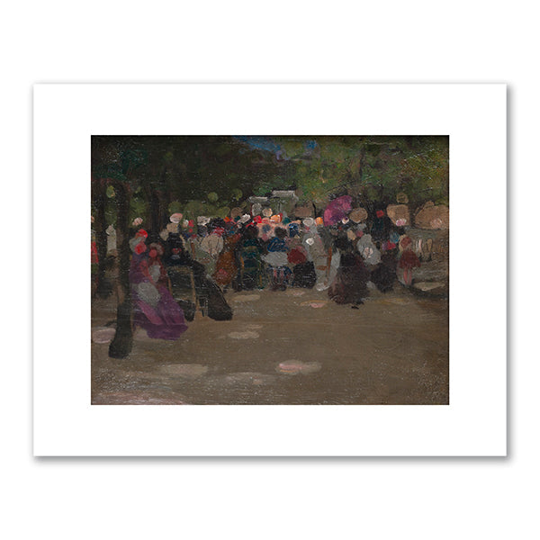 Luxembourg Gardens - Study by Frederick Carl Frieseke