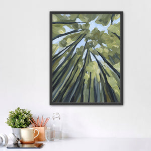 "From the Forest Floor" Art Print