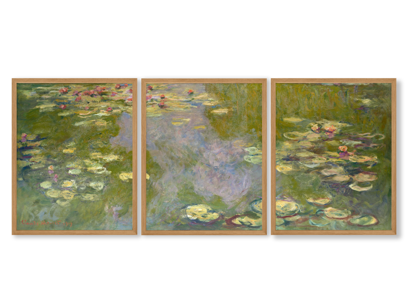 Monet - Water Lilies 3 Art
