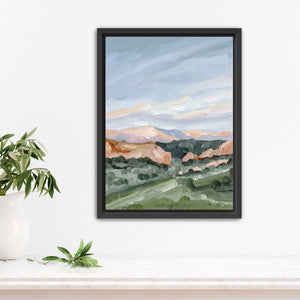 "Garden at Twilight" Art Print