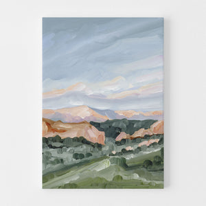 "Garden at Twilight" Art Print