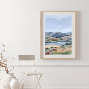 "Glacier Lake" Art Print