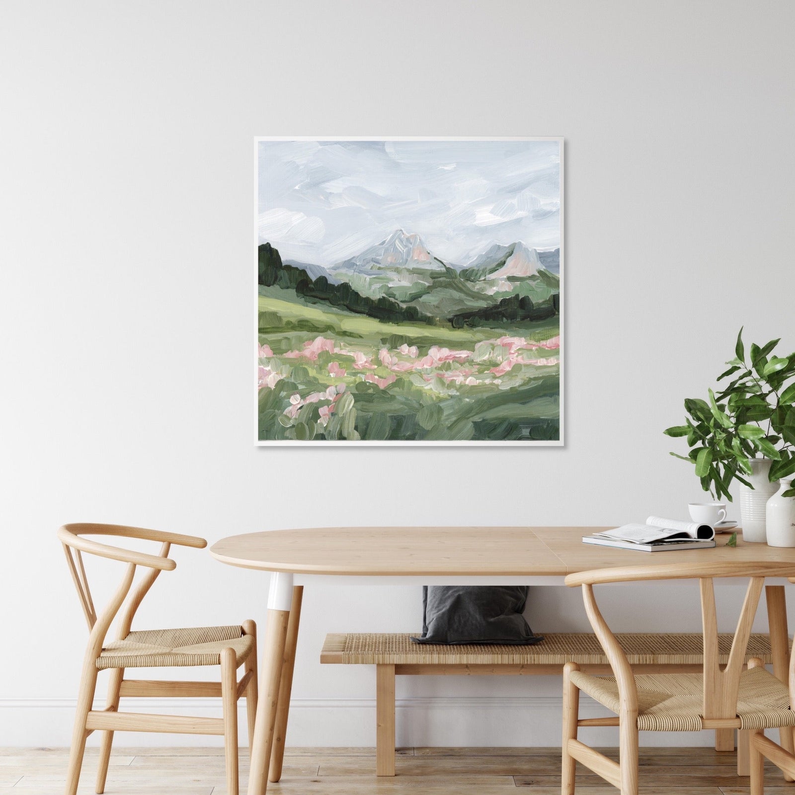 "Glacier Views" Art Print