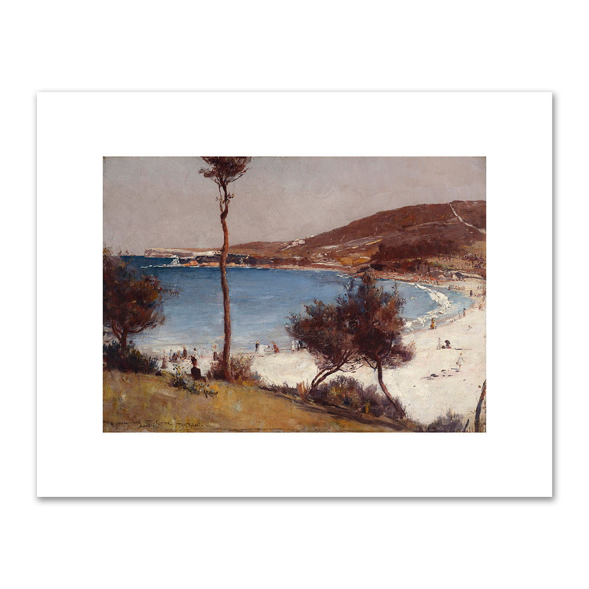 Holiday sketch at Coogee by Tom Roberts