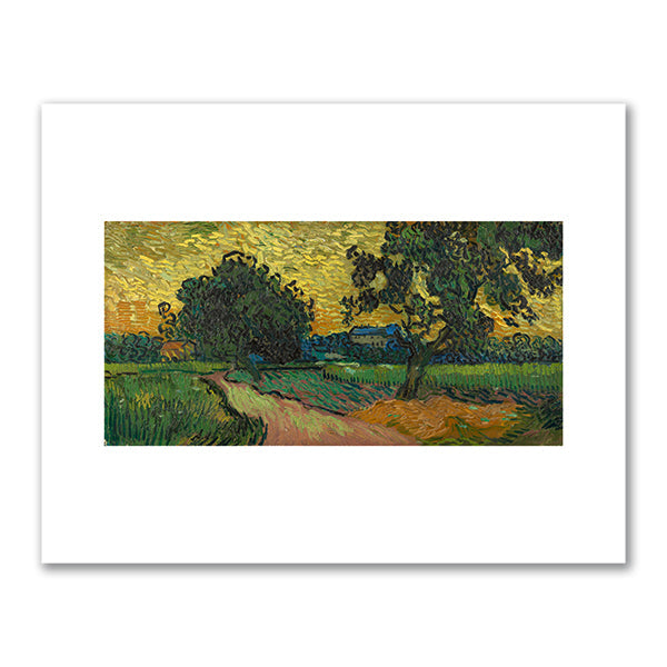 Landscape at Twilight by Vincent van Gogh