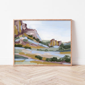 "Gold in the Garden" Art Print