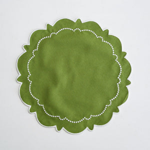 HARMONY GREEN ROUND PLACEMAT (Set Of 4)