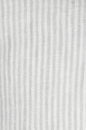 Grey Pinstripe So Soft Linen Pillow