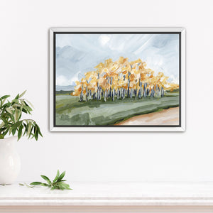 "Grove of Gold" Art Print