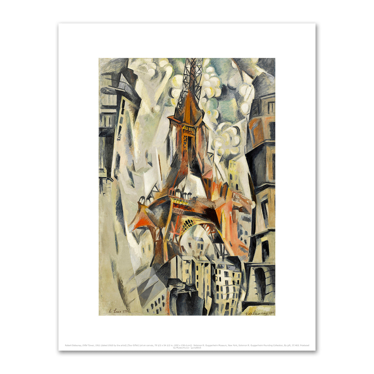Eiffel Tower (Tour Eiffel) by Robert Delaunay