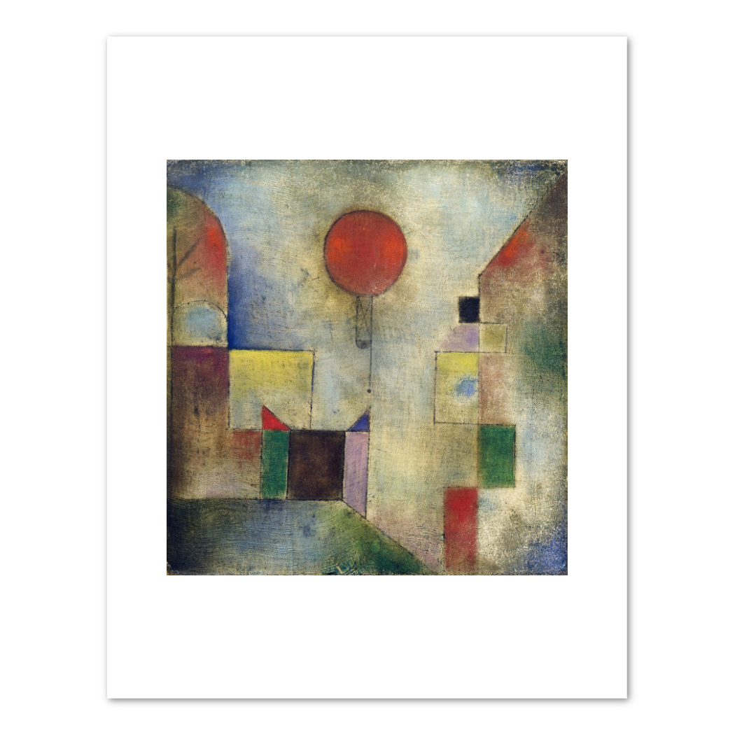 Red Balloon (Roter Ballon) by Paul Klee