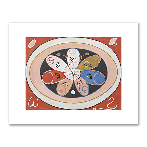 The WUS/Seven-Pointed Star Series, The Evolution, Group VI, No. 15 by Hilma af Klint