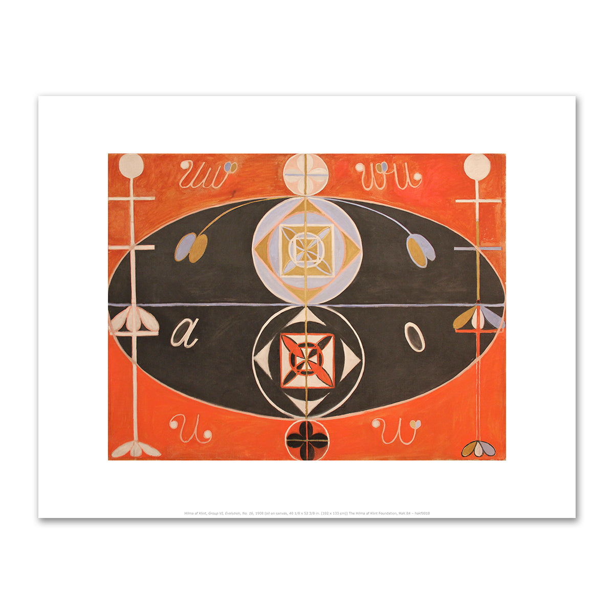 Group VI, No. 16, Evolution by Hilma af Klint