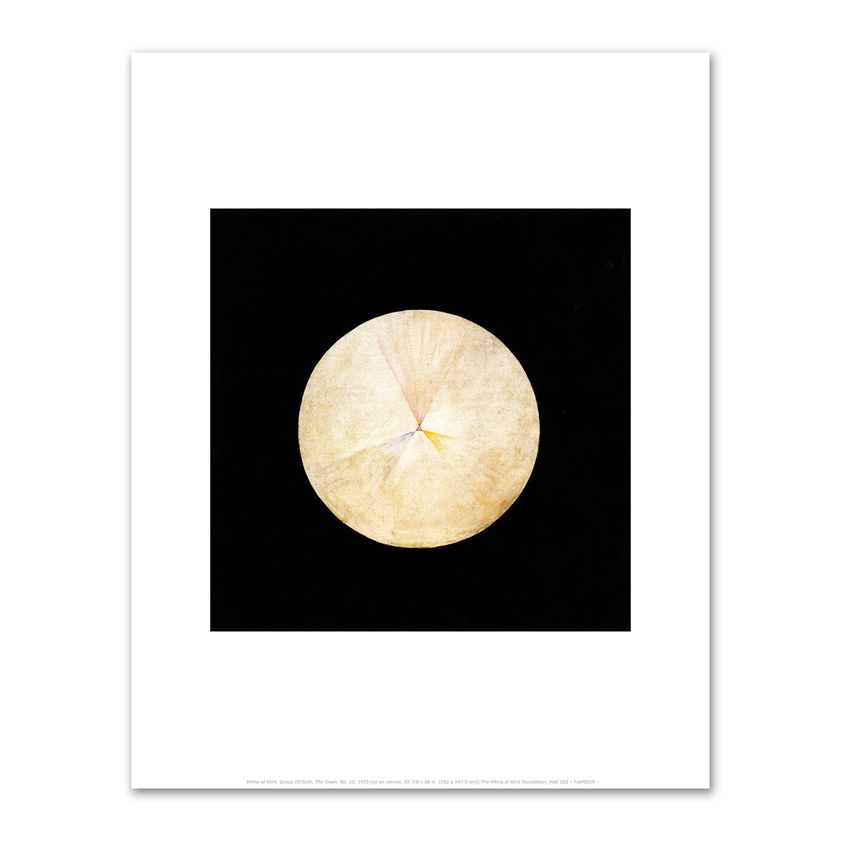 Group IX/SUW, The Swan, No 15 by Hilma af Klint