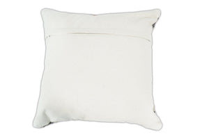 Hand Woven Boho Rust and Charcoal Jute and Wool Tribal Accent  Pillow, Cushion | PL11