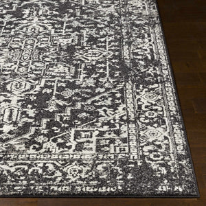 Rachel Black 7ft Runner Rug
